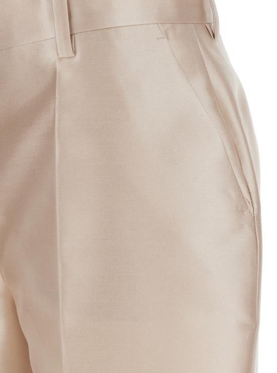 Alberta Ferretti ALBERTA FERRETTI Women Straight Pants J031016250005 White Size 28" / US 6 / IT 42 - 3 Thumbnail