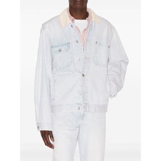 Isabel Marant ISABEL MARANT Men Denim Jackets C1H01H VE0479HA 30LU BLUE Size US M / EU 48-50 / 2 - 4 Thumbnail