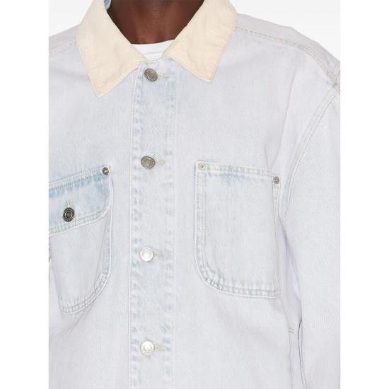 Isabel Marant ISABEL MARANT Men Denim Jackets C1H01H VE0479HA 30LU BLUE Size US M / EU 48-50 / 2 - 3 Thumbnail