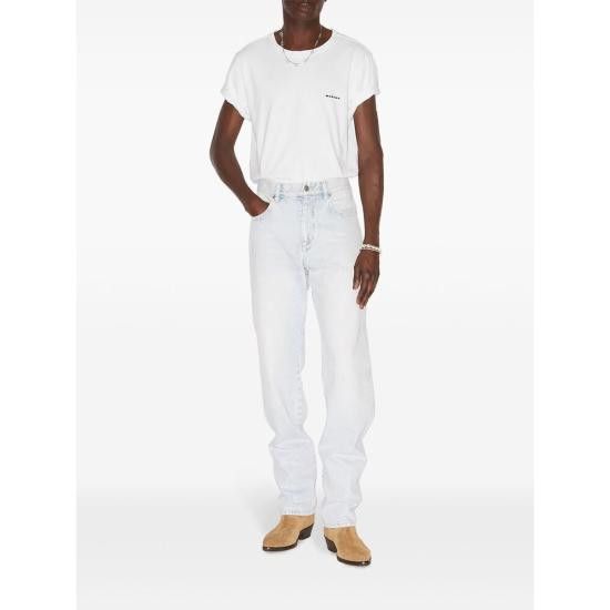 Isabel Marant ISABEL MARANT Men Denim Pants C1H01H PA0469HG 30LU BLUE Size US 31 - 4 Thumbnail