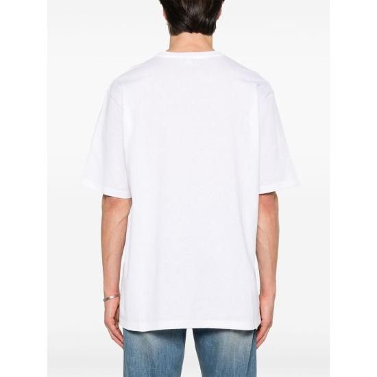 ALEXANDER MCQUEEN Men T-Shirts 815069 QTAC7 0909 WHITE