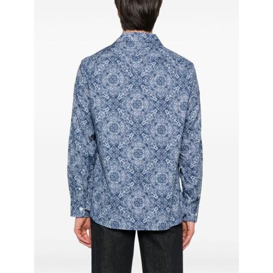 Brunello Cucinelli BRUNELLO CUCINELLI Men Long Tops MM6910647 C007 BLUE Size US L / EU 52-54 / 3 - 5 Thumbnail