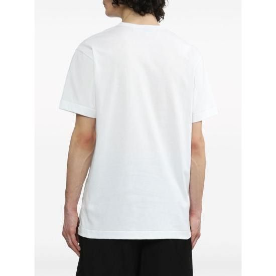 Comme des Garcons COMME DES GARCONS Men T-Shirts AX T338 WHITE Size US XXS / EU 40 - 2 Thumbnail