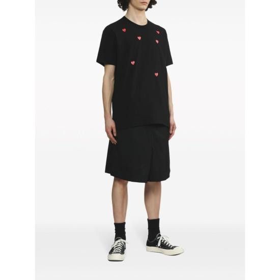 Comme des Garcons COMME DES GARCONS Men T-Shirts AX T338 BLACK Size US XXS / EU 40 - 6 Thumbnail