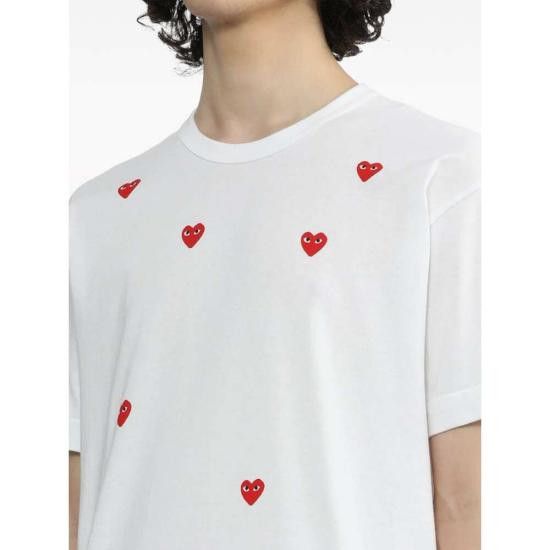 Comme des Garcons COMME DES GARCONS Men T-Shirts AX T338 WHITE Size US XXL / EU 58 / 5 - 3 Thumbnail
