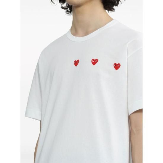 Comme des Garcons COMME DES GARCONS Men T-Shirts AX T337 WHITE Size US XXL / EU 58 / 5 - 2 Thumbnail
