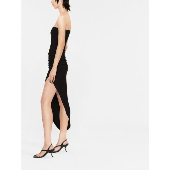 Norma Kamali NORMA KAMALI Women Dresses KK2223PL718001 BLACK Size L / US 10 / IT 46 - 3 Thumbnail