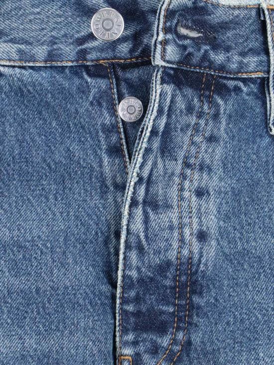 Sunflower SUNFLOWER Men Denim Pants 5078 LOOSE MID BLUE Blue Size US 33 - 5 Thumbnail