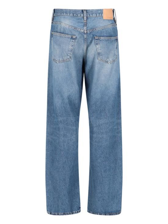 Sunflower SUNFLOWER Men Denim Pants 5078 LOOSE MID BLUE Blue Size US 33 - 2 Thumbnail