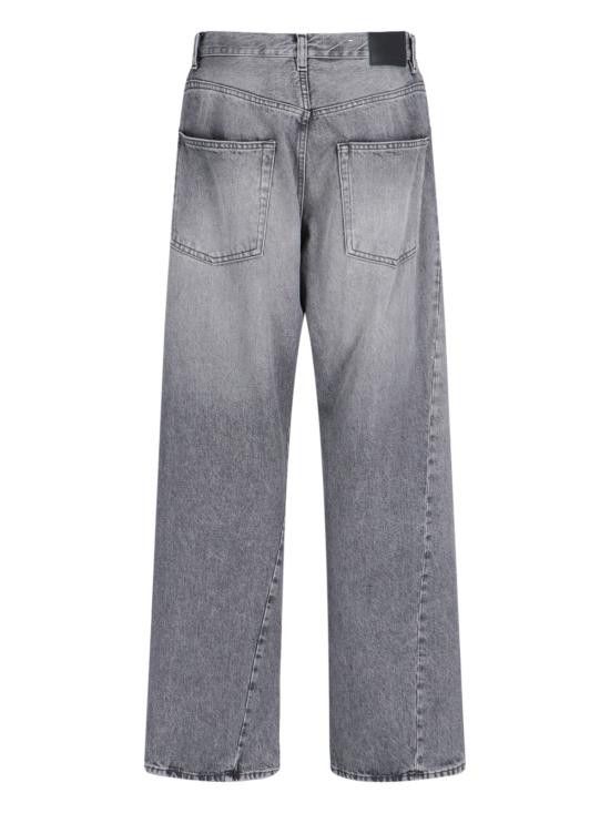 Sunflower SUNFLOWER Men Denim Pants 5075 WIDE TWIST BLACK STONE Black Size US 34 / EU 50 - 2 Thumbnail