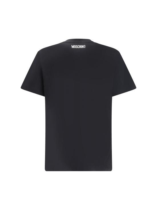 Moschino MOSCHINO Men T-Shirts 251ZZA07140241 1555 BLACK Size US S / EU 44-46 / 1 - 2 Thumbnail