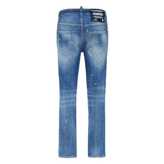 Dsquared2 DSQUARED2 Women Denims S30872 S75LB1009 470 BLUE Size 30" / US 8 / IT 44 - 2 Thumbnail