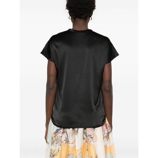 Pinko PINKO Women Tops 100100 A2JR Z99 BLACK Size M / US 6-8 / IT 42-44 - 2 Thumbnail