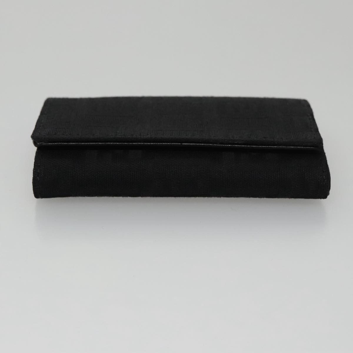 Fendi Zucchino Black Canvas Wallet (Pre-Owned) Size ONE SIZE - 4 Thumbnail