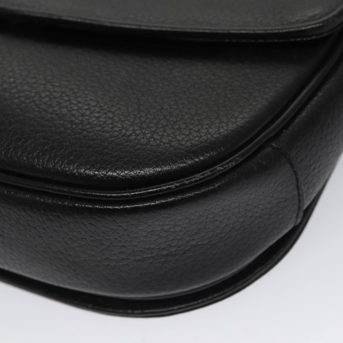 Burberry Black Leather Shoulder Bag (Pre-Owned) Size ONE SIZE - 7 Thumbnail