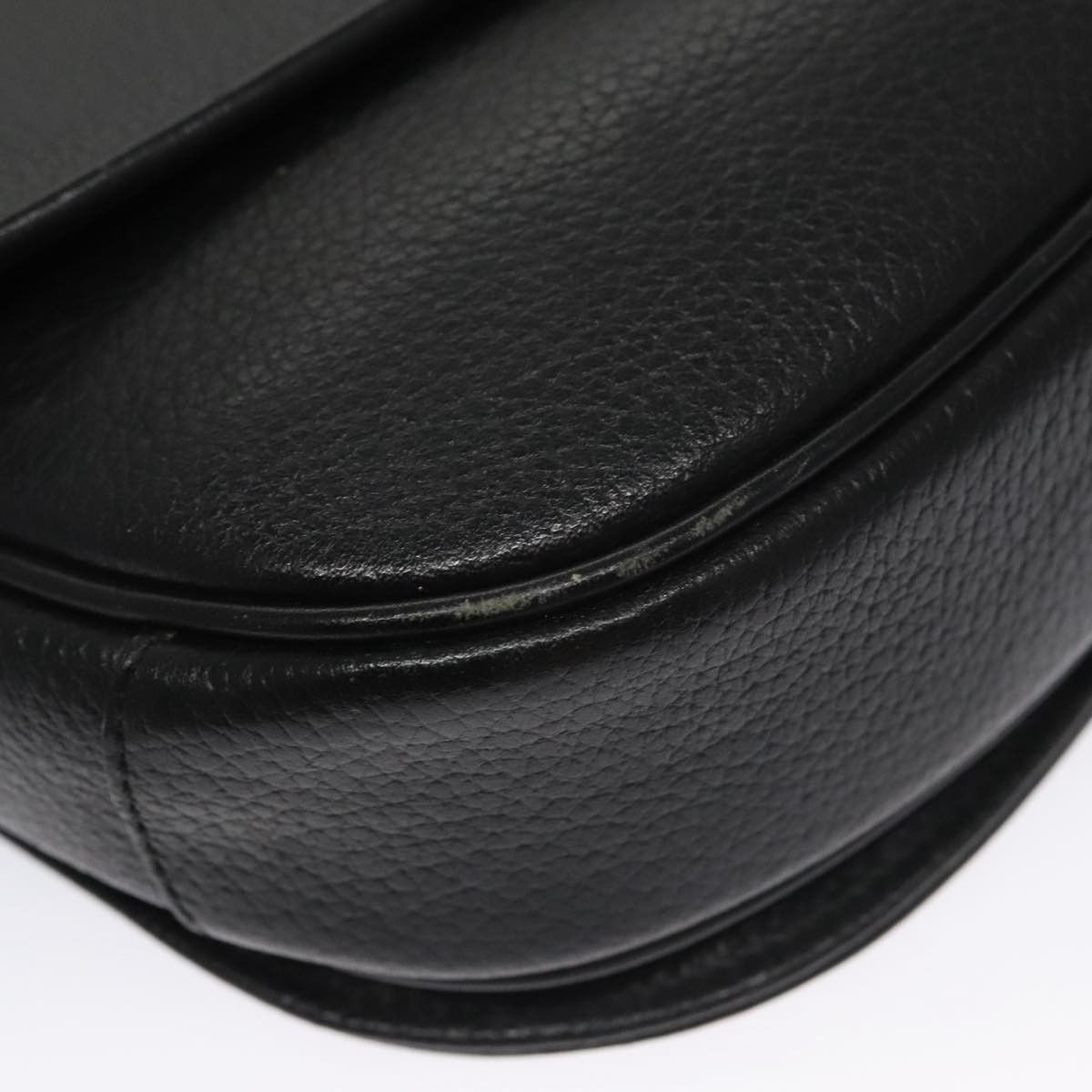Burberry Black Leather Shoulder Bag (Pre-Owned) Size ONE SIZE - 8 Thumbnail
