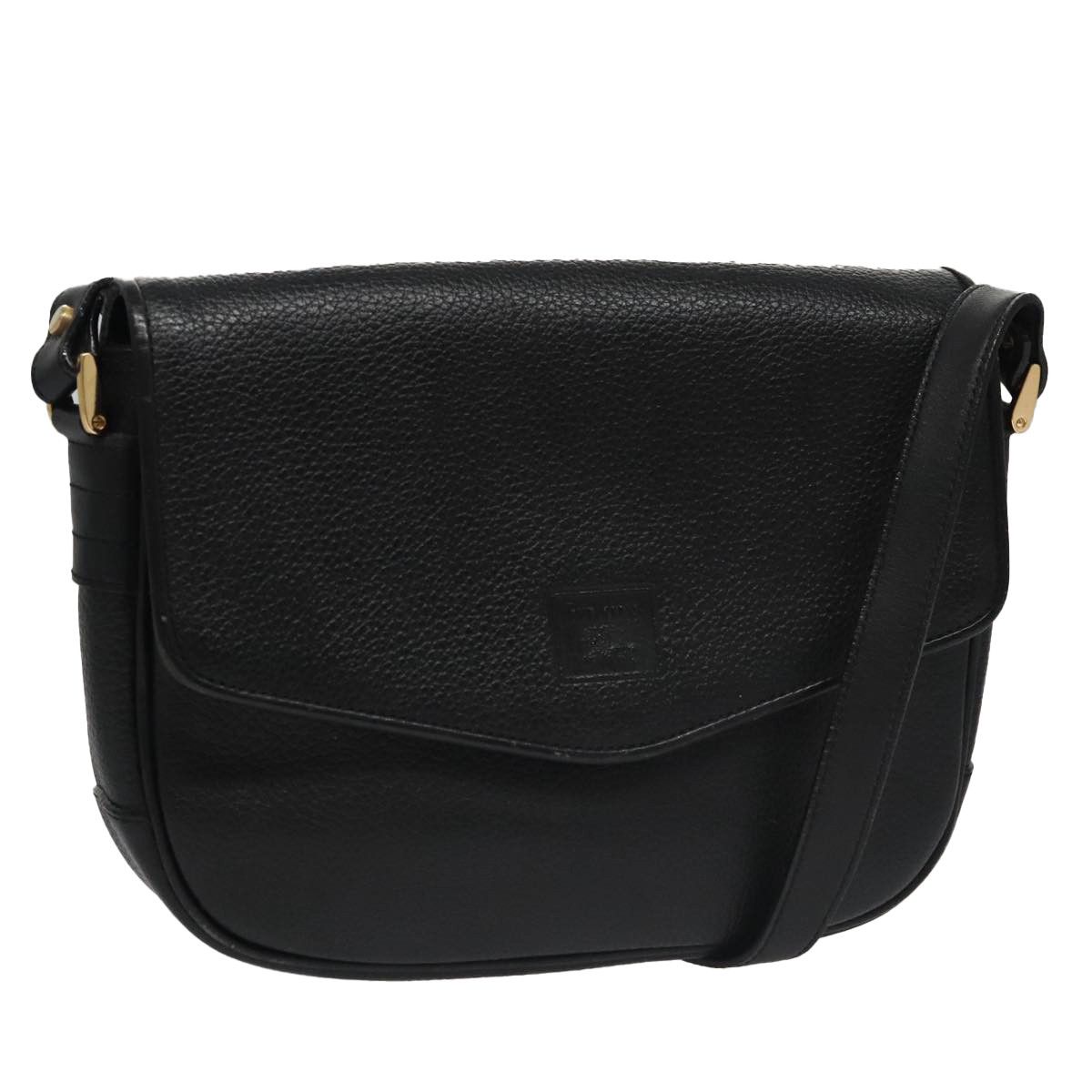 Burberry Black Leather Shoulder Bag (Pre-Owned) Size ONE SIZE - 13 Thumbnail