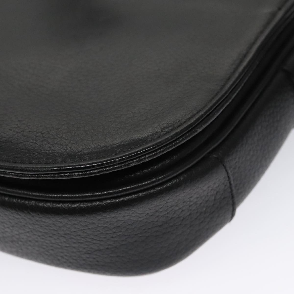 Burberry Black Leather Shoulder Bag (Pre-Owned) Size ONE SIZE - 9 Thumbnail