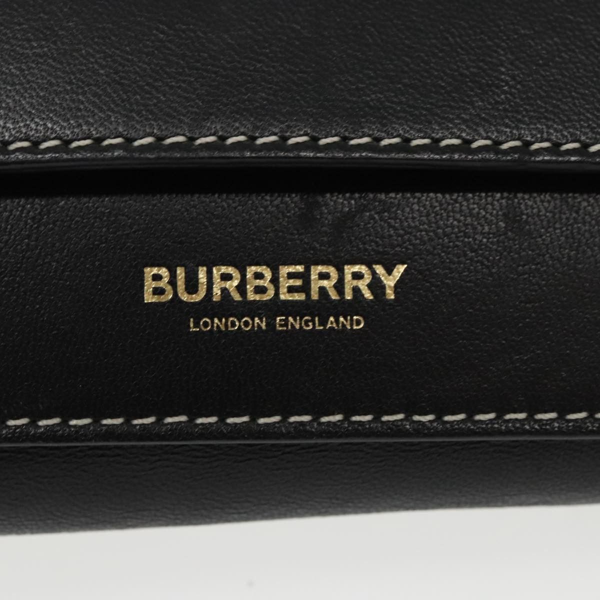 Burberry Pocket Bag Black Leather Handbag (Pre-Owned) Size ONE SIZE - 19 Thumbnail