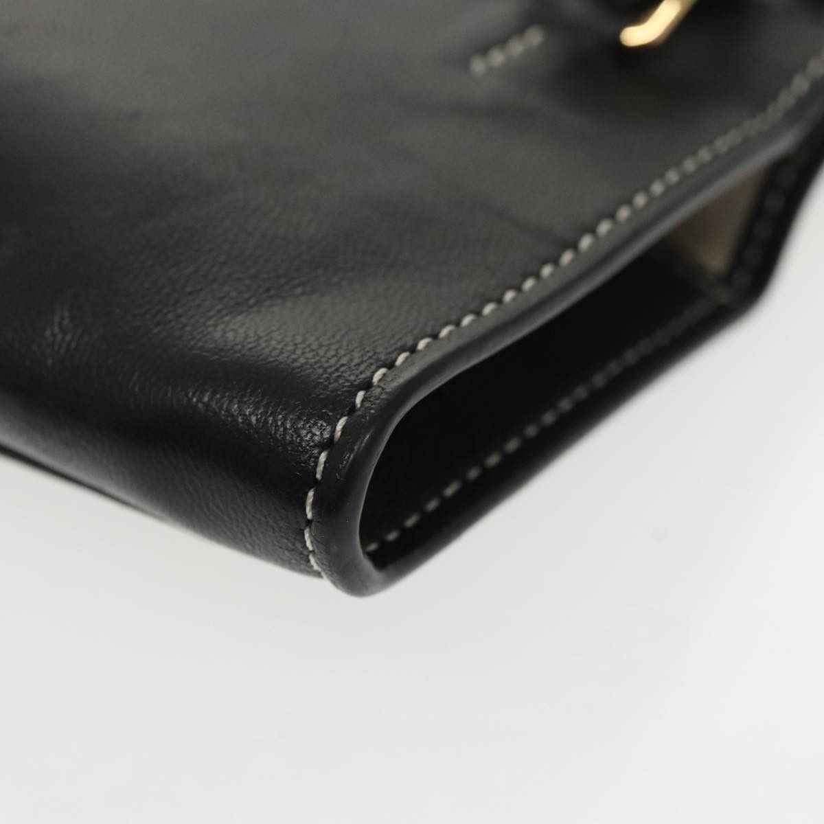 Burberry Pocket Bag Black Leather Handbag (Pre-Owned) Size ONE SIZE - 10 Thumbnail