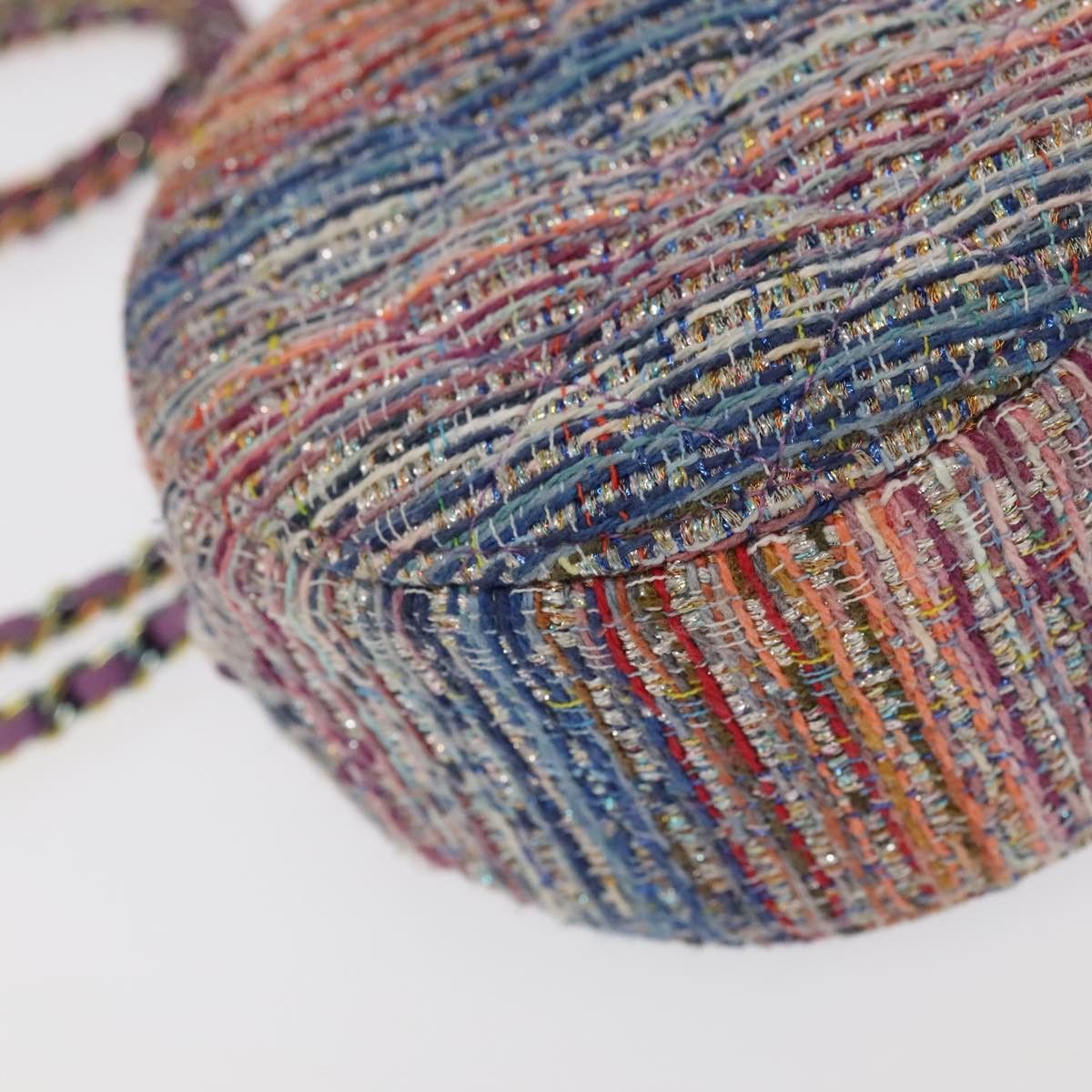Chanel Cc Multicolour Cotton Shoulder Bag (Pre-Owned) Size ONE SIZE - 8 Thumbnail