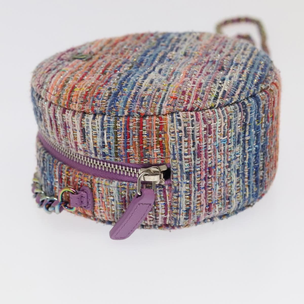 Chanel Cc Multicolour Cotton Shoulder Bag (Pre-Owned) Size ONE SIZE - 4 Thumbnail