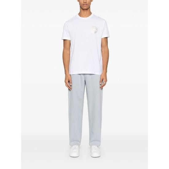 Versace VERSACE Men T-Shirts 78GAHT00 CJ00T G03 WHITE Size US XXL / EU 58 / 5 - 4 Thumbnail