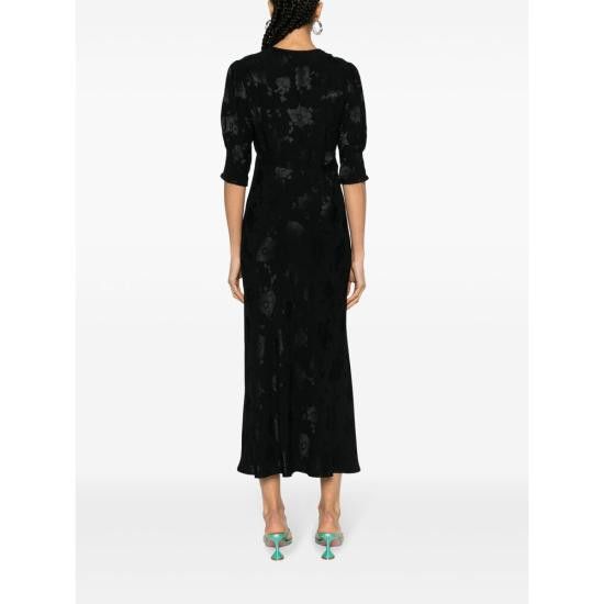 RIXO RIXO Women Dresses ZADIE BKPOJ BLACK Size S / US 4 / IT 40 - 2 Thumbnail