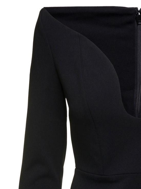 Solace London SOLACE LONDON Women Dresses OS36020BLACK Black Size XS / US 0-2 / IT 36-38 - 3 Thumbnail
