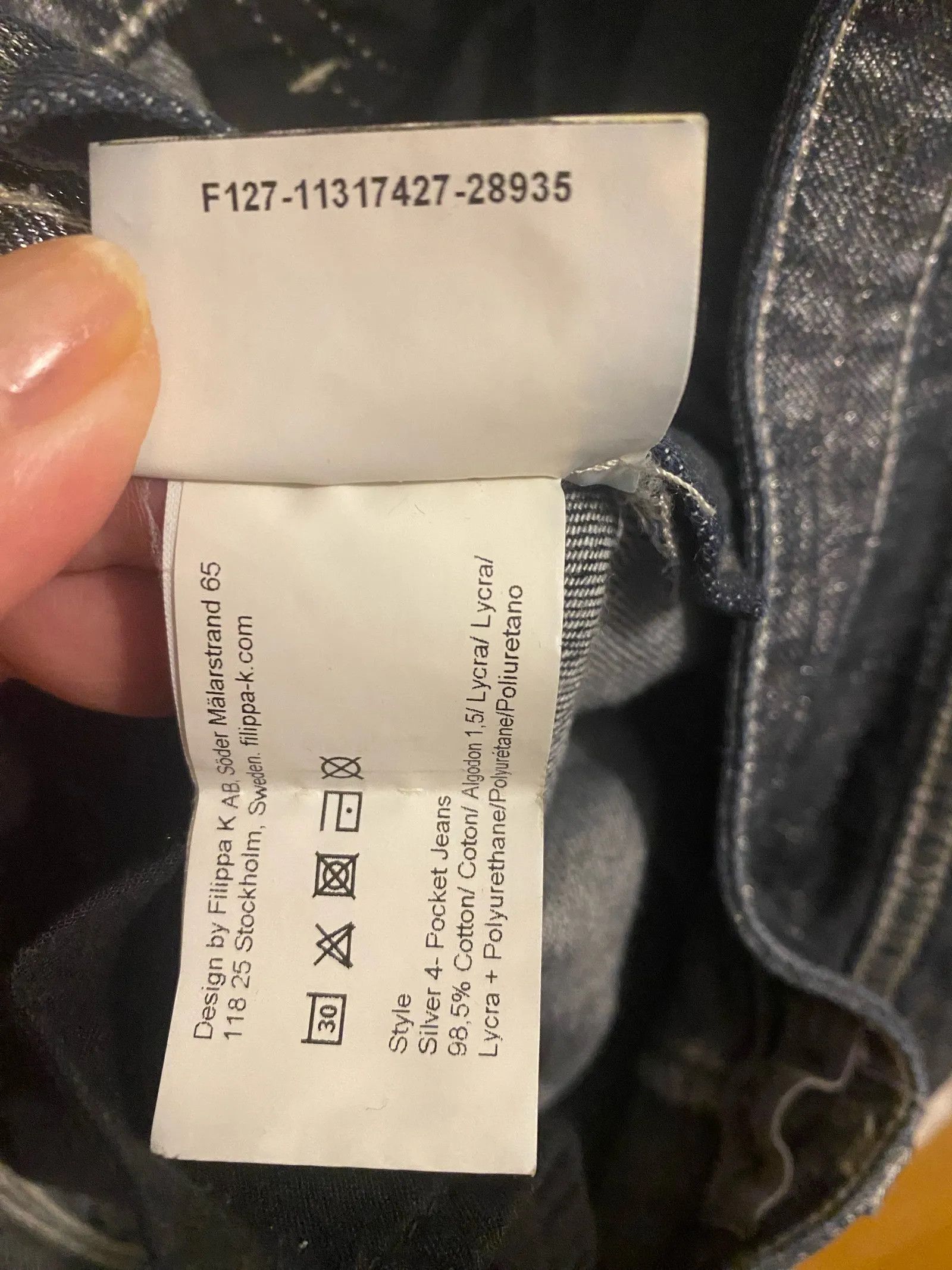 Filippa K Filippa K Jeans Size 30" / US 8 / IT 44 - 4 Thumbnail