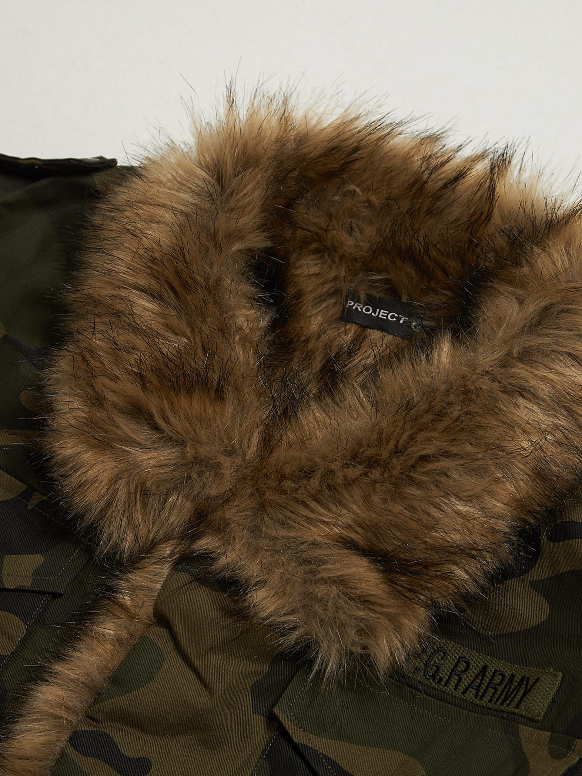 PROJECT G/R Fur Military Field Jacket Size US M / EU 48-50 / 2 - 3 Thumbnail