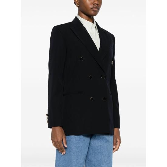 A.P.C. A.P.C. Women Suit Jackets COHEY F03226 IAK BLUE Size XS / US 0-2 / IT 36-38 - 3 Thumbnail