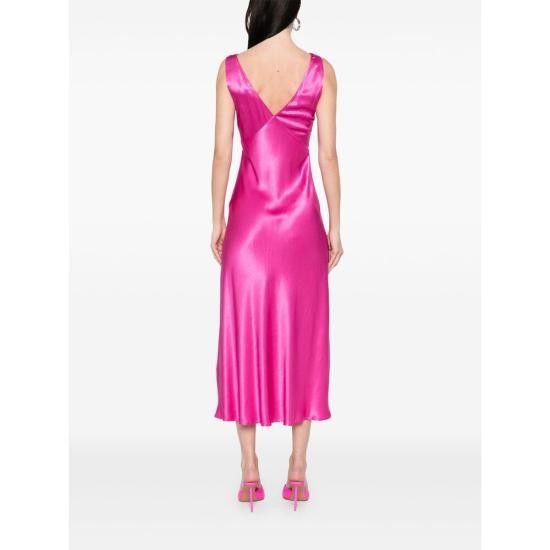 RIXO RIXO Women Dresses SANDRINE FUCHS PINK Size M / US 6-8 / IT 42-44 - 3 Thumbnail