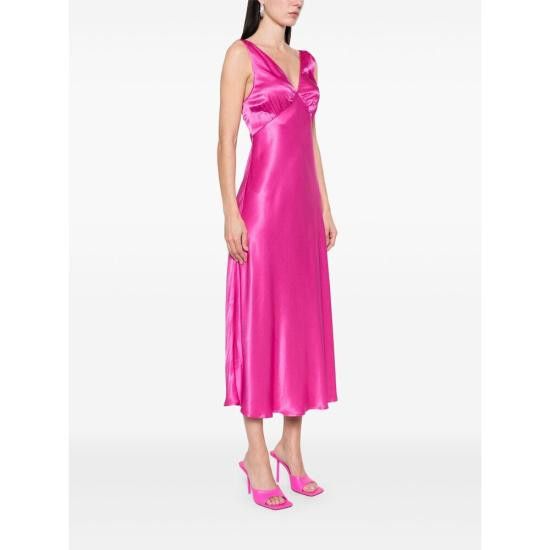 RIXO RIXO Women Dresses SANDRINE FUCHS PINK Size M / US 6-8 / IT 42-44 - 2 Thumbnail