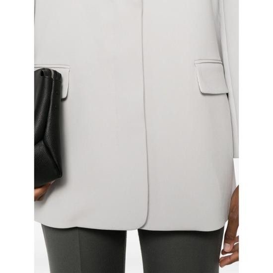 Theory THEORY Women Suit Jackets O1109105 B6M SILVER Size XS / US 0-2 / IT 36-38 - 4 Thumbnail