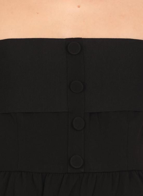 Self-Portrait SELF PORTRAIT Women Jumpsuits RS25091JSB CREPE OFFBLACK Black Size 27" / US 4 / IT 40 - 5 Thumbnail