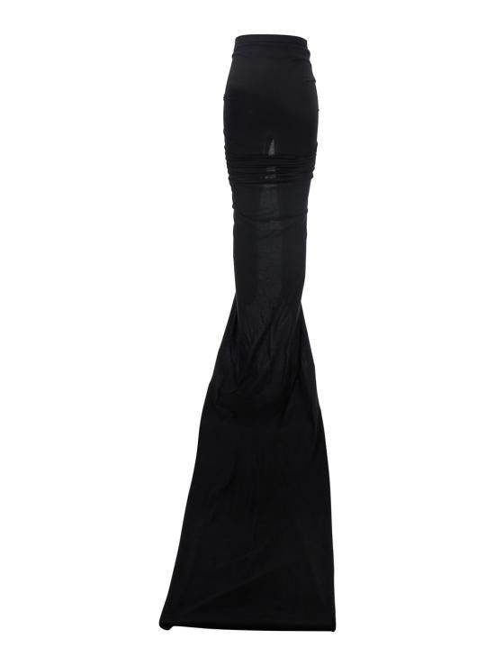 Rick Owens RICK OWENS Women Skirts RP01E7366JA09 Black Size 27" / US 4 / IT 40 - 2 Thumbnail