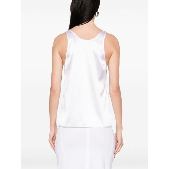 Pinko PINKO Women Tops 104670 A2JR Z05 WHITE Size M / US 6-8 / IT 42-44 - 3 Thumbnail