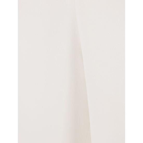 Ermanno Scervino ERMANNO SCERVINO Women Palazzo Pants D466P308ILM 14800 WHITE Size 28" / US 6 / IT 42 - 3 Thumbnail