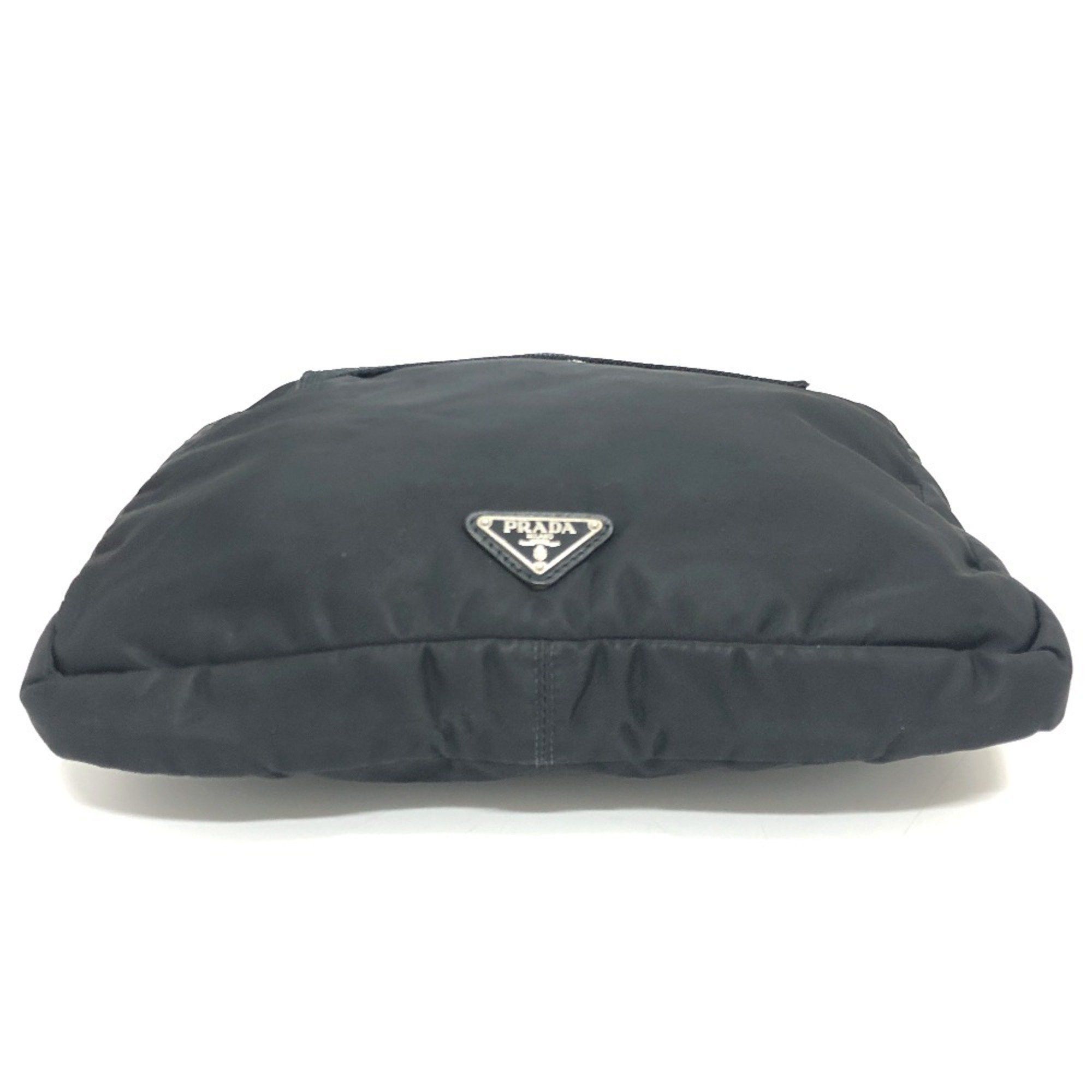 Prada Prada Triangle Logo clutch Size ONE SIZE - 4 Thumbnail