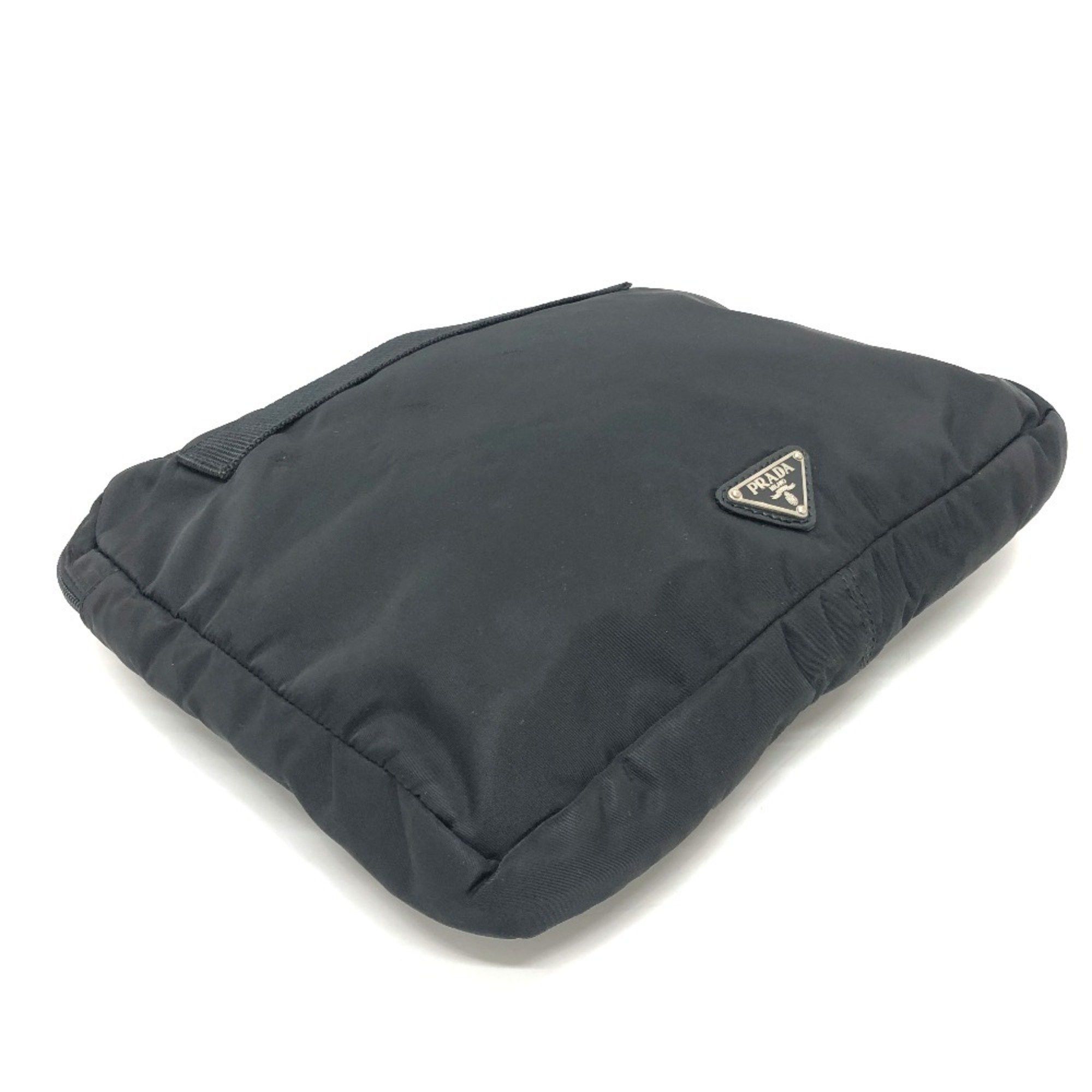 Prada Prada Triangle Logo clutch Size ONE SIZE - 5 Thumbnail