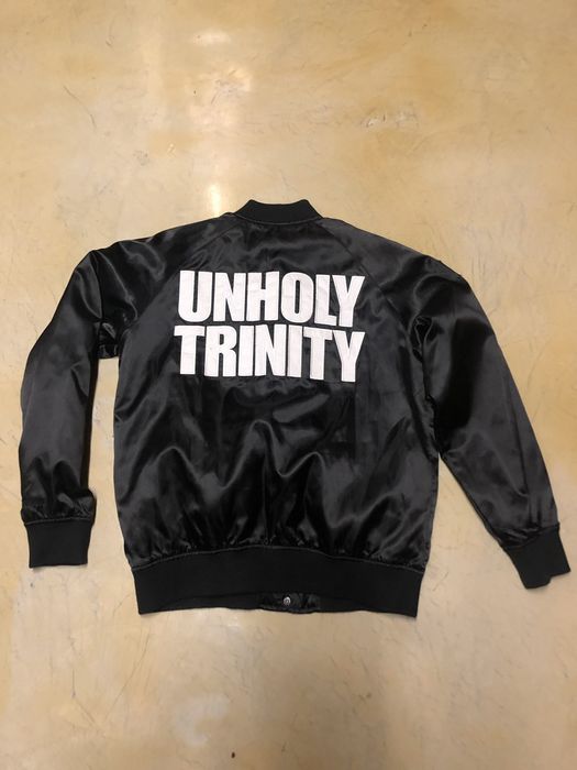 Fucking Awesome Fucking Awesome Unholy Trinity Satin Varsity