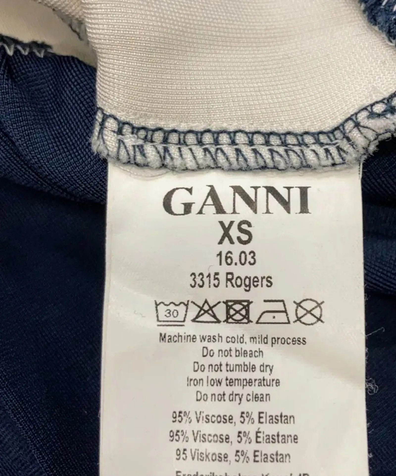Ganni Ganni Rogers Dress Size XS / US 0-2 / IT 36-38 - 3 Thumbnail