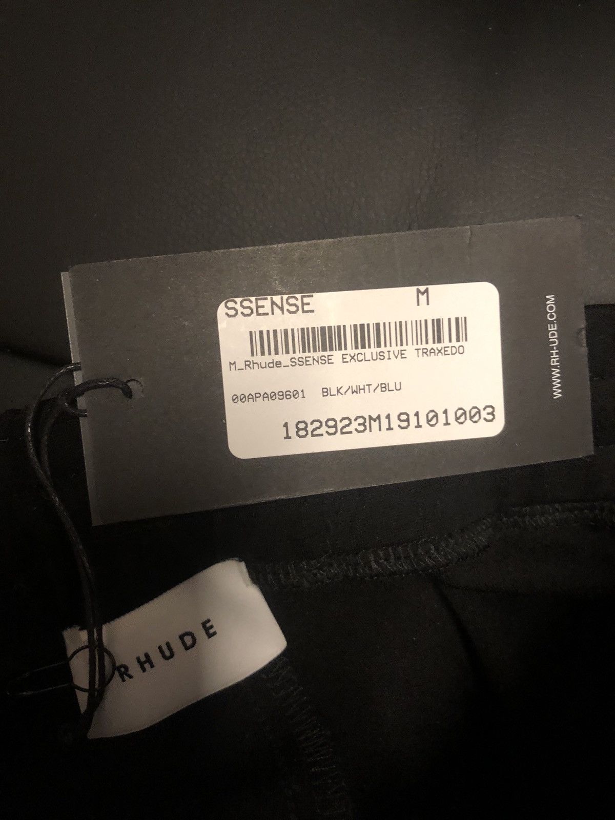 Rhude Brand New Rhude X ssense Exclusive Black Traxedo Trousers Size US 29 - 3 Thumbnail