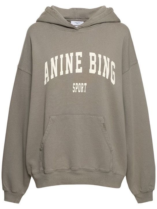 Anine Bing ANINE BING Women Hoodies S 08 5185 310 Green Size XXS / US 00 / IT 34 - 2 Thumbnail