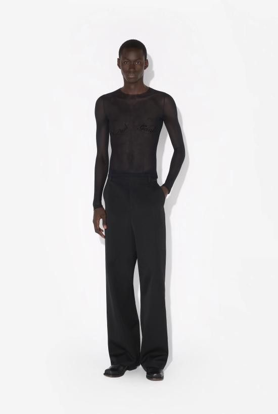 Jean Paul Gaultier JEAN PAUL GAULTIER Women Tops 25 33 F TO263I T005 Black Size S / US 4 / IT 40 - 3 Thumbnail