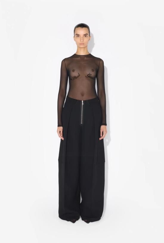 Jean Paul Gaultier JEAN PAUL GAULTIER Women Tops 25 33 F TO263I T005 Black Size S / US 4 / IT 40 - 8 Thumbnail