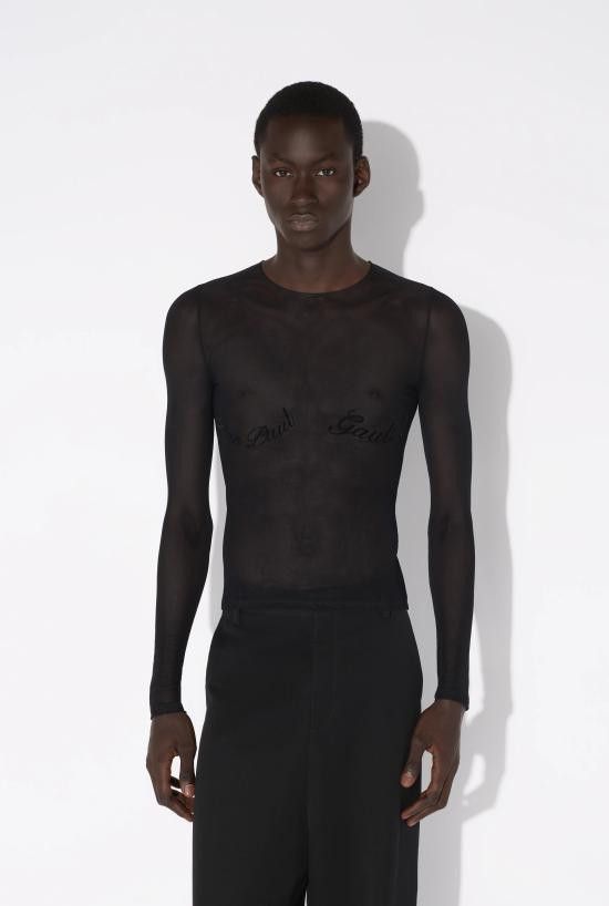 Jean Paul Gaultier JEAN PAUL GAULTIER Women Tops 25 33 F TO263I T005 Black Size S / US 4 / IT 40 - 5 Thumbnail