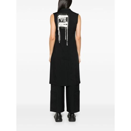 Y-3 Y-3 Women Coats JN3703 BLACK Size M / US 6-8 / IT 42-44 - 4 Thumbnail