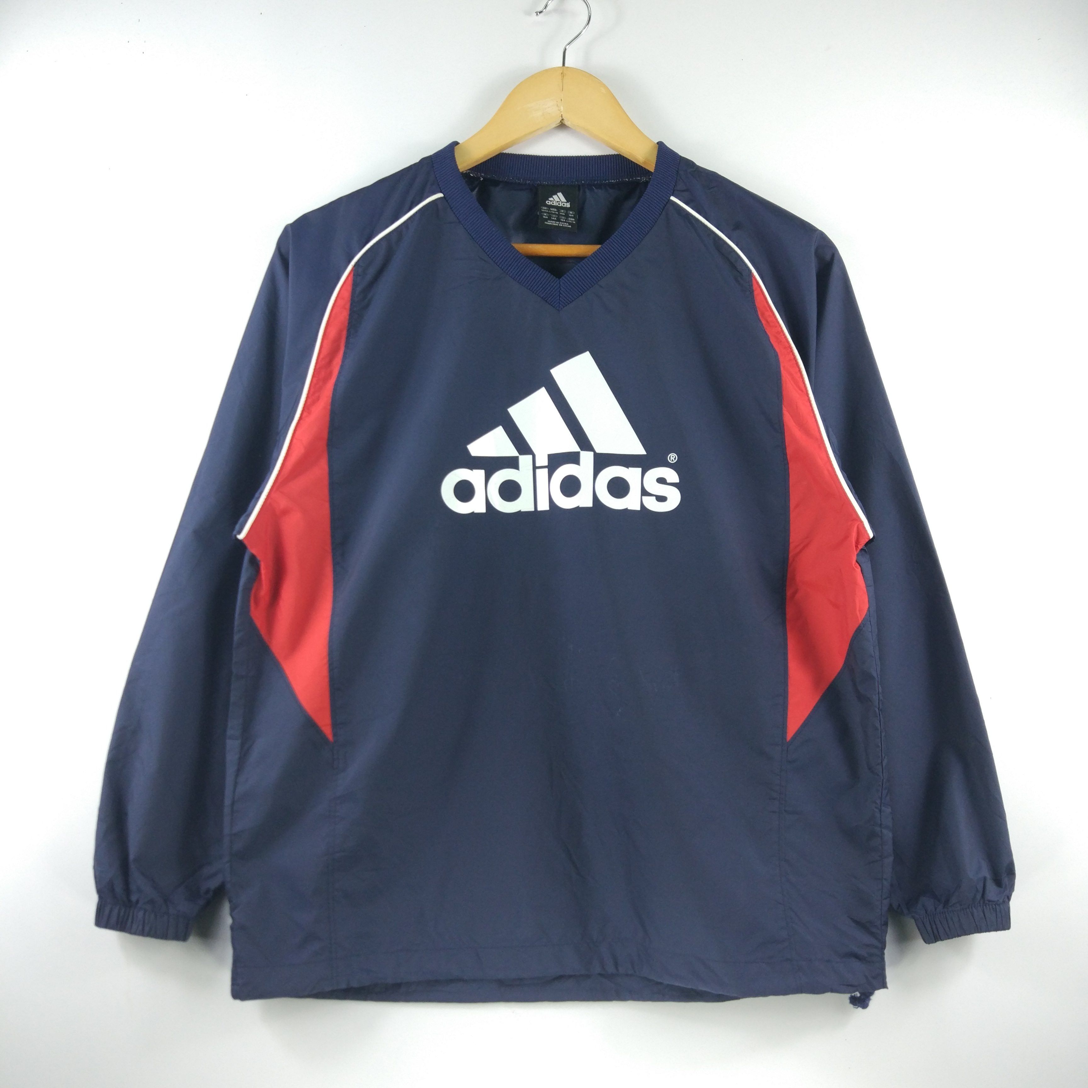 Adidas Big Logo Pullover Jacket